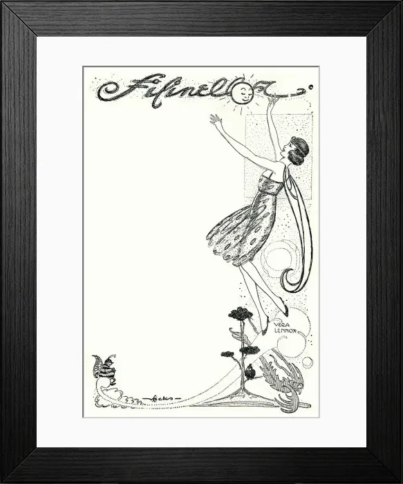 Framed Print : Vera Lennox, actress Framed Print : Vera Lennox, actress