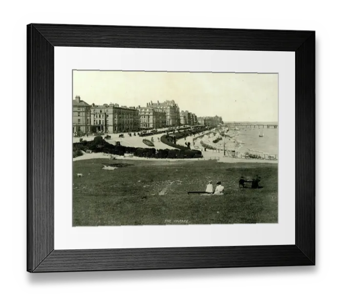 Framed Print : The Parade - Eastbourne, Sussex Framed Print : The Parade - Eastbourne, Sussex
