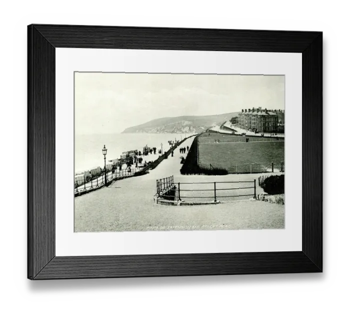 Framed Print : Parade Extension and Beachy Head - Eastbourne, Sussex