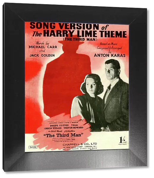 Music cover, The Harry Lime Theme (The Third Man)