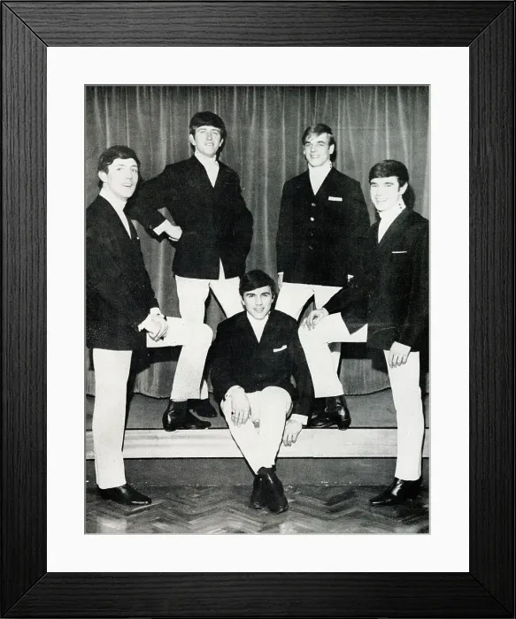 Framed Print : The Dave Clark Five, British pop group Framed Print : The Dave Clark Five, British pop group