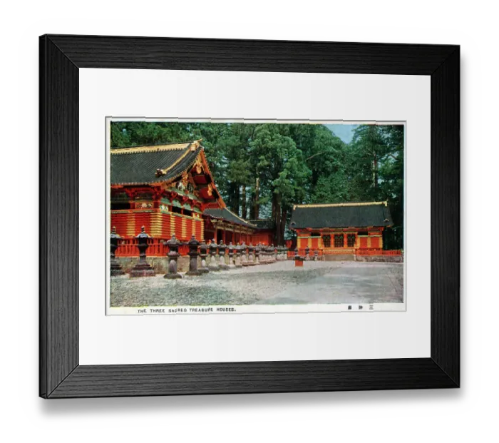 Framed Print : Kamijinko, Nakajinko and Shimojinko, Tosho-gu, Nikko Framed Print : Kamijinko, Nakajinko and Shimojinko, Tosho-gu, Nikko