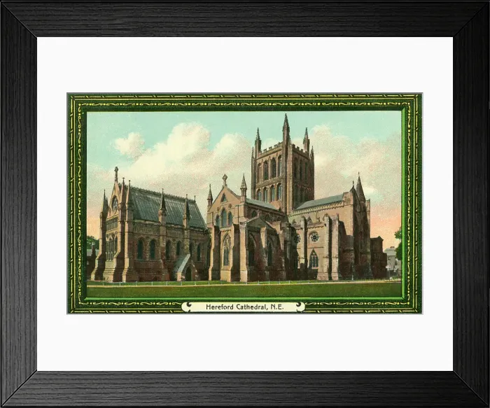 Framed Print : Hereford Cathedral Framed Print : Hereford Cathedral