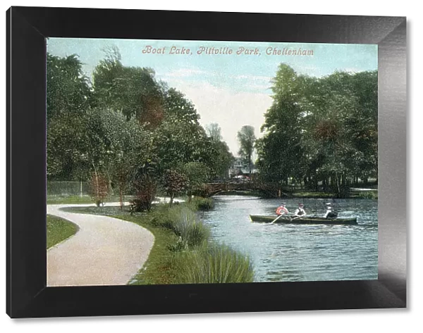 Boat Lake, Pittville Park, Cheltenham, Gloucestershire