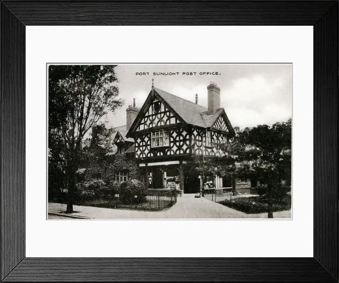 Framed Print : The Post Office, Port Sunlight Framed Print : The Post Office, Port Sunlight