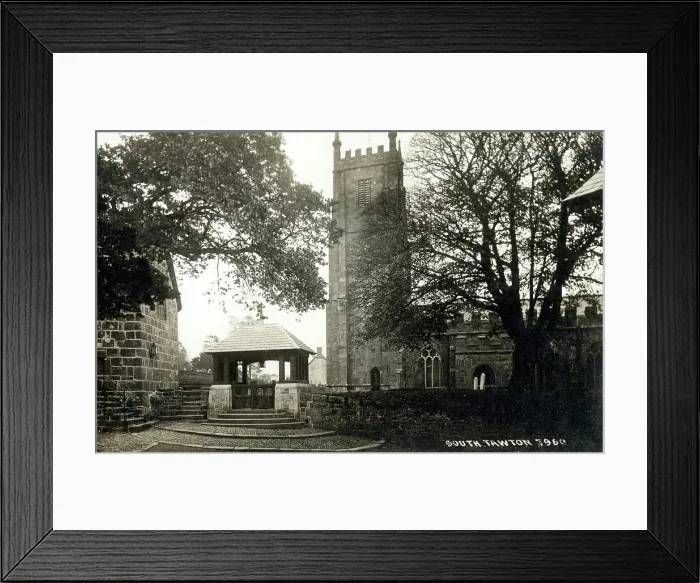Framed Print : The Parish Church of Andrews, South Tawton Framed Print : The Parish Church of Andrews, South Tawton