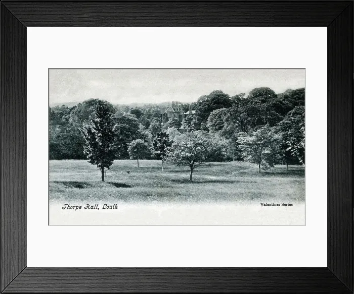 Framed Print : Thorpe Hall, Louth, Lincolnshire Framed Print : Thorpe Hall, Louth, Lincolnshire
