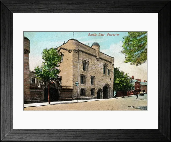 Framed Print : Castle Gate, Leicester, Leicestershire Framed Print : Castle Gate, Leicester, Leicestershire