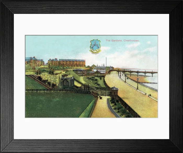 Framed Print : The Gardens, Cleethorpes, Lincolnshire Framed Print : The Gardens, Cleethorpes, Lincolnshire