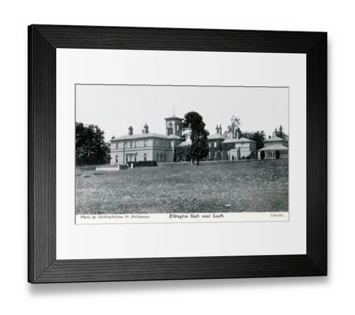 Framed Print : South Elkington Hall, near Louth, Lincolnshire Framed Print : South Elkington Hall, near Louth, Lincolnshire
