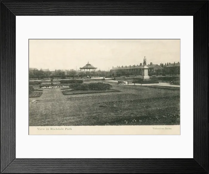 Framed Print : Broadfield Park, Rochdale, Greater Manchester Framed Print : Broadfield Park, Rochdale, Greater Manchester