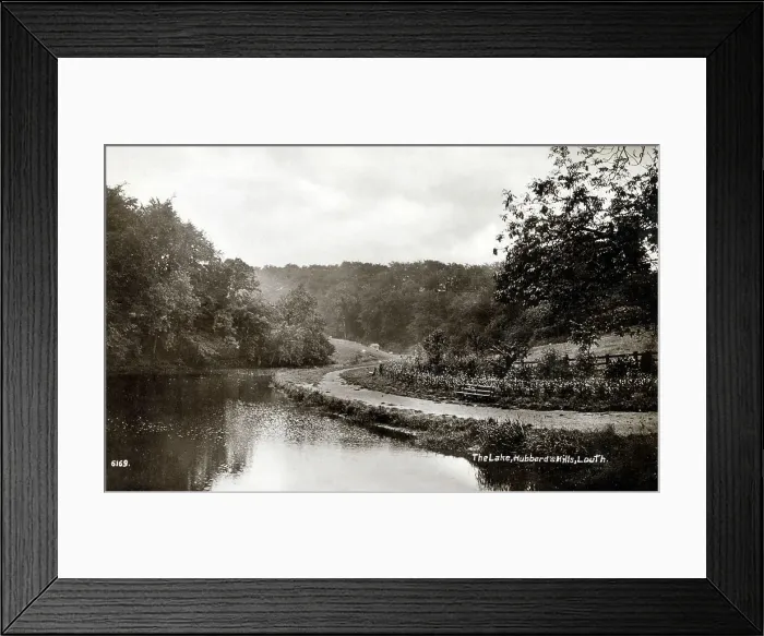 Framed Print : The Lake, Hubbard's Hills, Louth, Lincolnshire