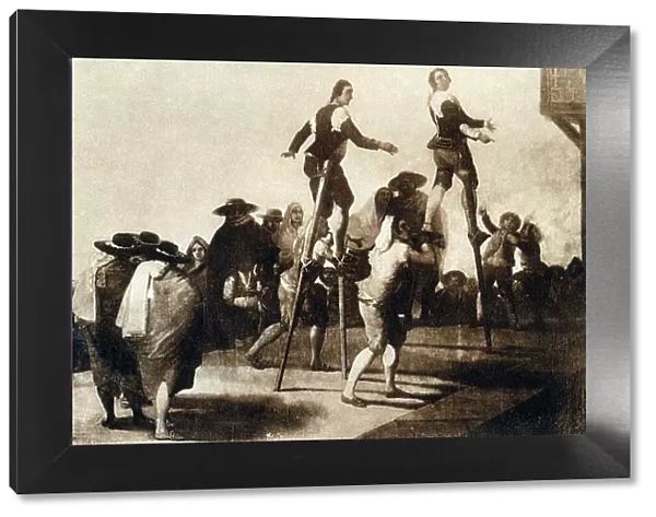 Francisco de Goya y Lucientes - Los Zancos (Stilts)