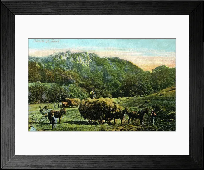 Framed Print : Chudleigh Rocks - Chudleigh, Newton Abbot, Devon, England Framed Print : Chudleigh Rocks - Chudleigh, Newton Abbot, Devon, England