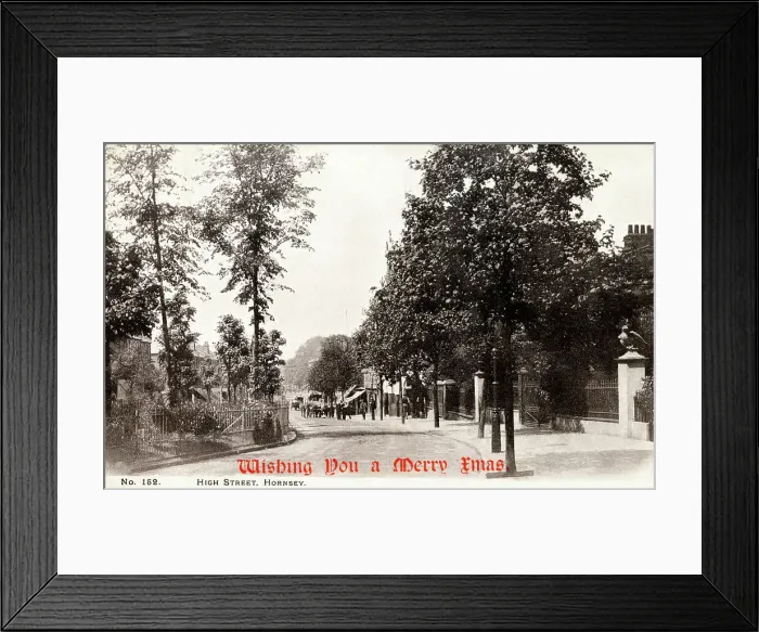 Framed Print : High Street, Hornsey, London N8 Framed Print : High Street, Hornsey, London N8