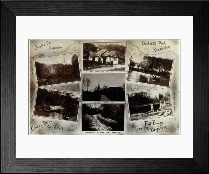 Framed Print : Scenes of Stapleton, Bristol Framed Print : Scenes of Stapleton, Bristol