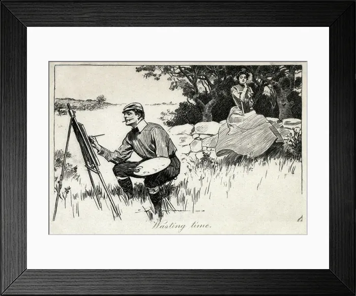 Framed Print : Wasting Time Framed Print : Wasting Time