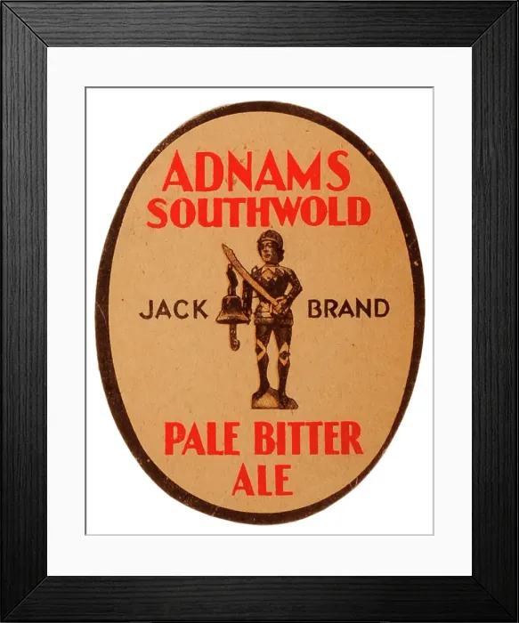 Framed Print : Adnams Pale Bitter Ale Framed Print : Adnams Pale Bitter Ale