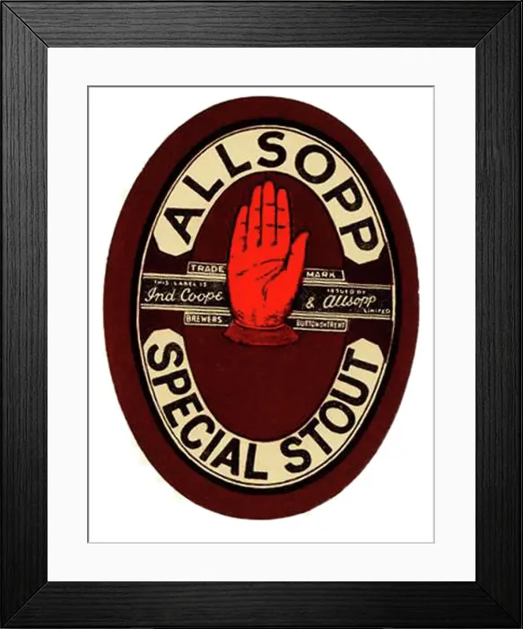 Framed Print : Allsopp Special Stout Framed Print : Allsopp Special Stout