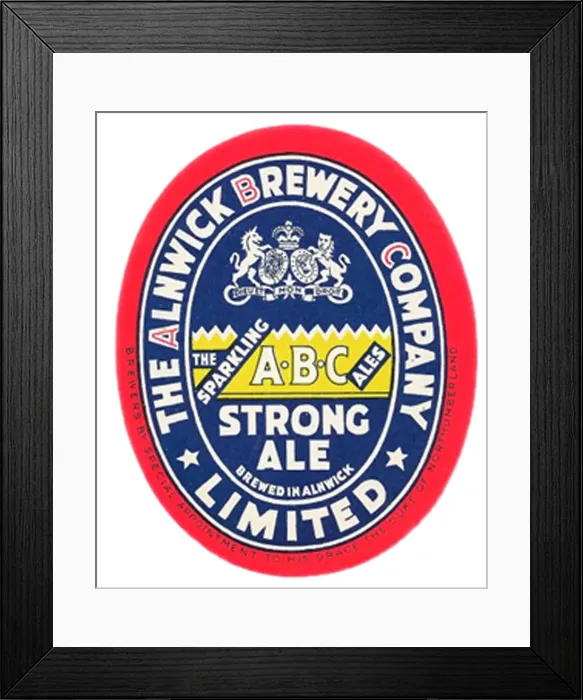 Framed Print : Alnwick Brewery Strong Ale Framed Print : Alnwick Brewery Strong Ale