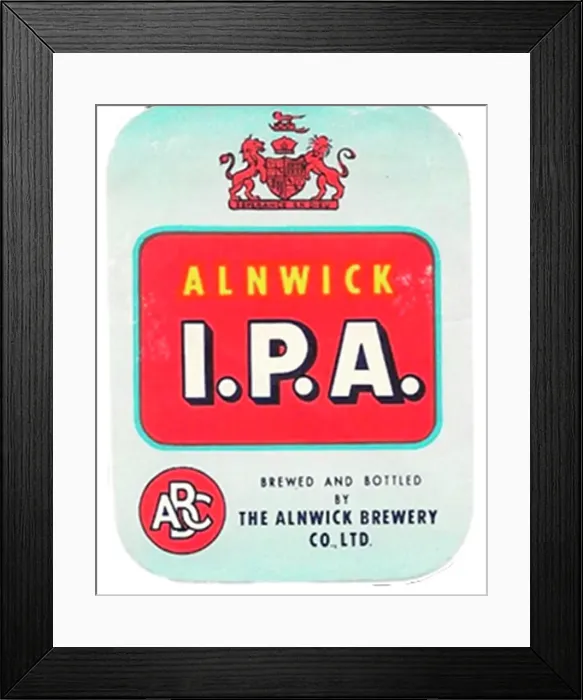 Framed Print : Alnwick Brewery IPA Framed Print : Alnwick Brewery IPA