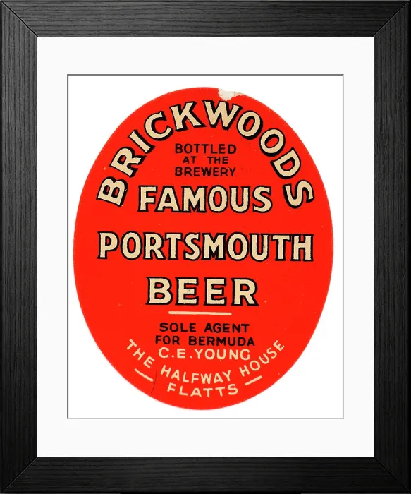 Framed Print : Brickwoods Famous Portsmouth Beer Framed Print : Brickwoods Famous Portsmouth Beer