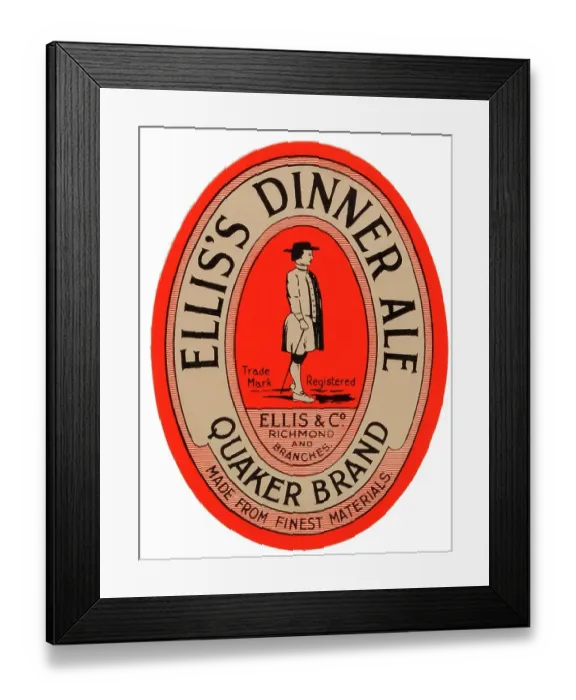 Framed Print : Ellis's Dinner Ale Framed Print : Ellis's Dinner Ale
