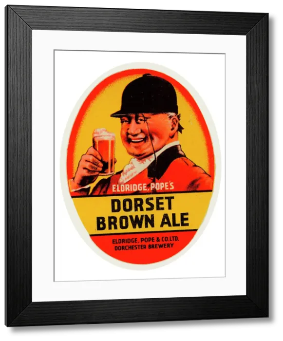 Framed Print : Eldridge, Pope's Dorset Brown Ale Framed Print : Eldridge, Pope's Dorset Brown Ale