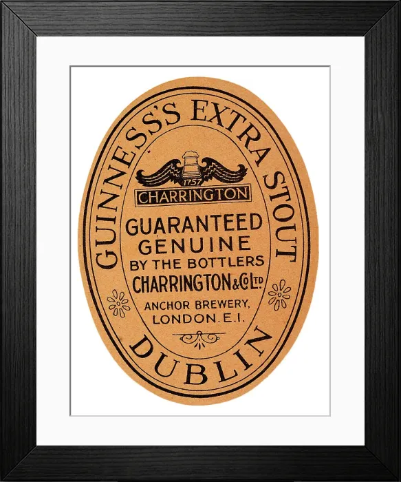 Framed Print : Guinness Extra Stout Framed Print : Guinness Extra Stout