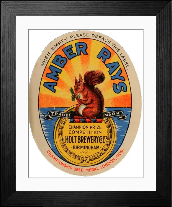 Framed Print : Holt Brewery Amber Rays Framed Print : Holt Brewery Amber Rays
