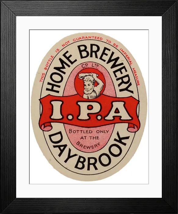 Framed Print : Home Brewery IPA Framed Print : Home Brewery IPA