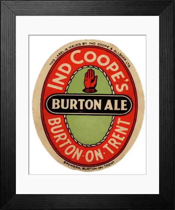 Framed Print : Ind Coope's Burton Ale Framed Print : Ind Coope's Burton Ale