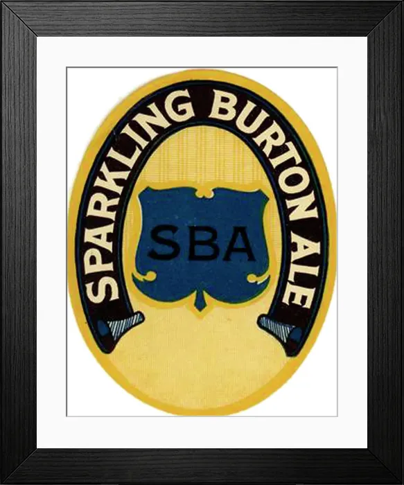 Framed Print : Ind Coope Sparkling Burton Ale