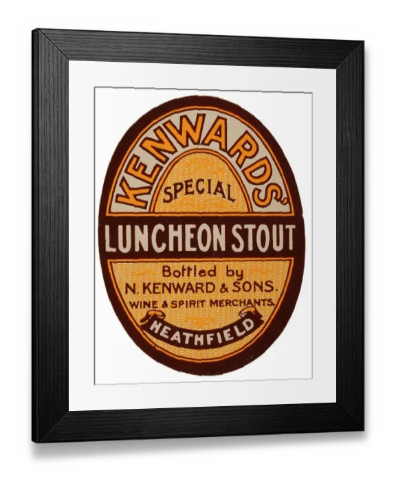 Framed Print : Thomas Kenwards Luncheon Stout Framed Print : Thomas Kenwards Luncheon Stout