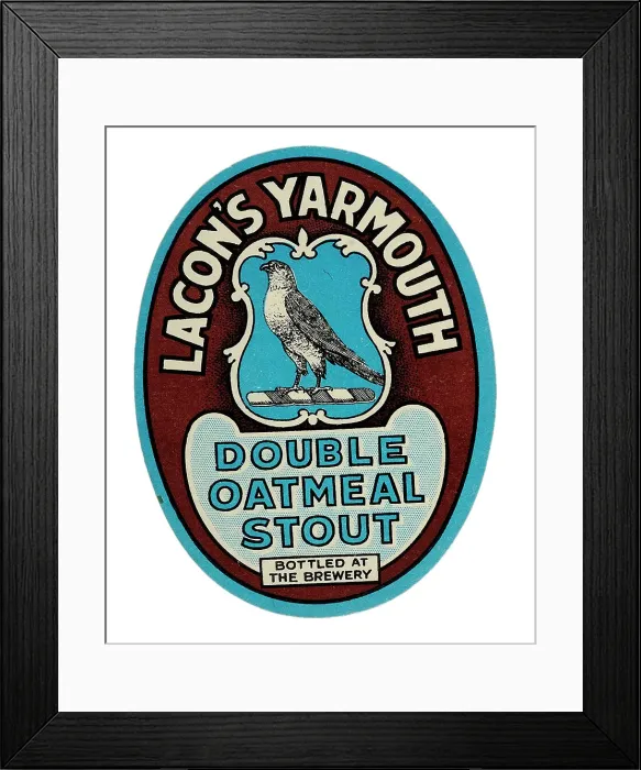 Framed Print : Lacon's Double Oatmeal Stout Framed Print : Lacon's Double Oatmeal Stout