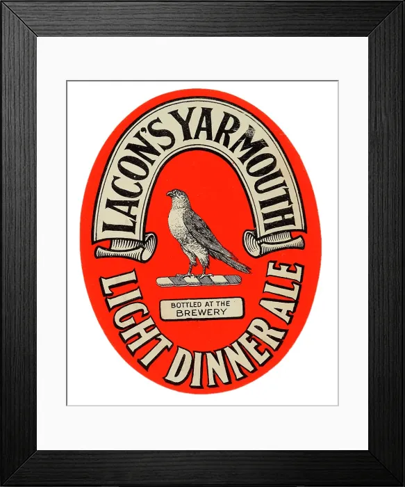 Framed Print : Lacon's Light Dinner Ale Framed Print : Lacon's Light Dinner Ale