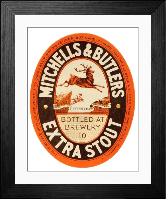 Framed Print : M&B Extra Stout Framed Print : M&B Extra Stout