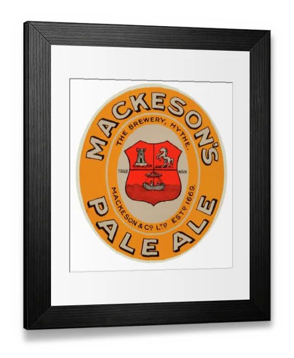 Framed Print : Mackeson's Pale Ale Framed Print : Mackeson's Pale Ale