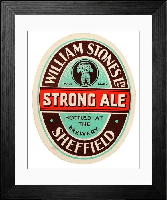 Framed Print : William Stones Strong Ale Framed Print : William Stones Strong Ale