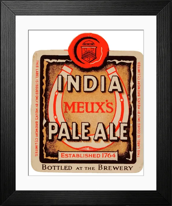 Framed Print : Meux's India Pale Ale Framed Print : Meux's India Pale Ale