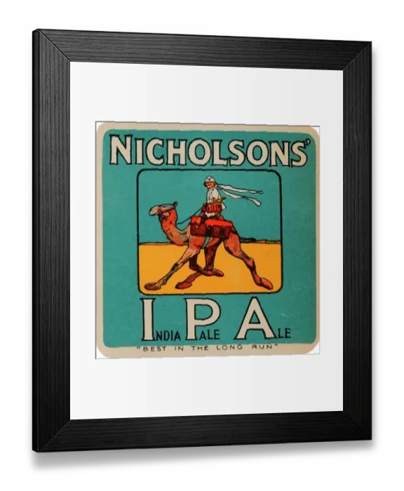 Framed Print : Nicholsons India Pale Ale Framed Print : Nicholsons India Pale Ale