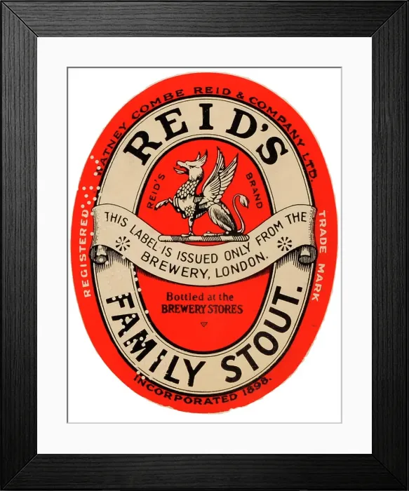 Framed Print : Reid's Family Stout Framed Print : Reid's Family Stout