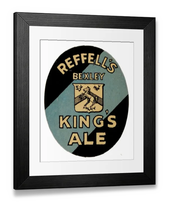 Framed Print : Reffell's King's Ale Framed Print : Reffell's King's Ale