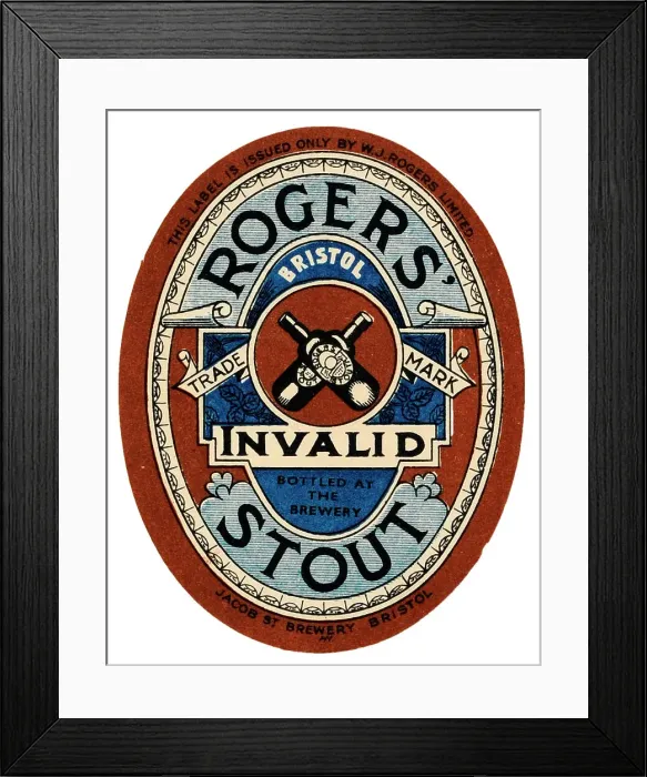 Framed Print : Rogers Invalid Stout