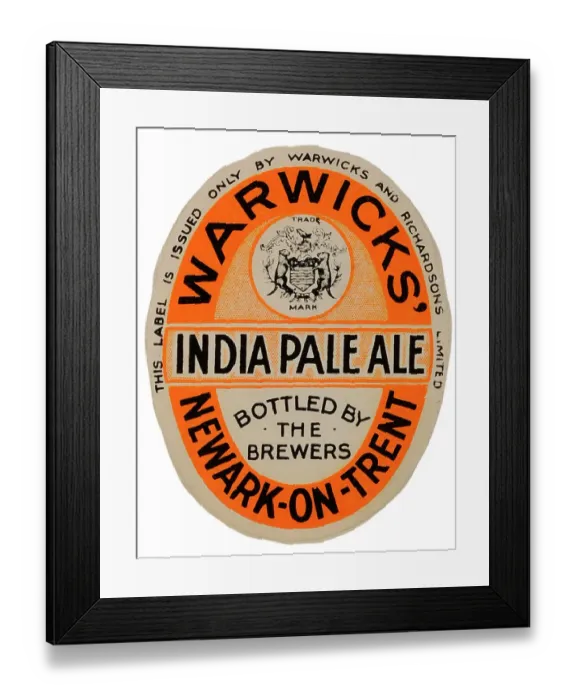 Framed Print : Warwicks India Pale Ale
