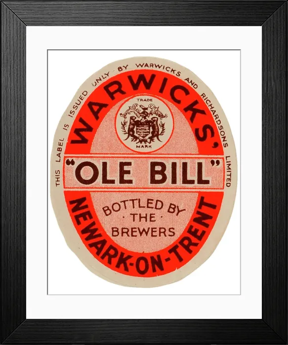 Framed Print : Warwicks Ole Bill Framed Print : Warwicks Ole Bill