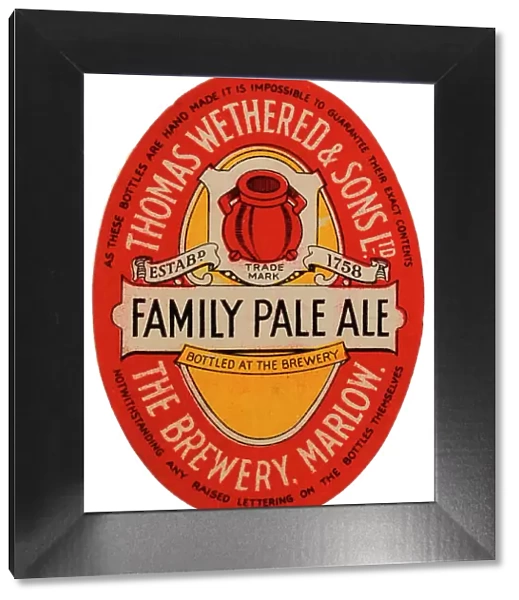 Thomas Wethered Family Pale Ale