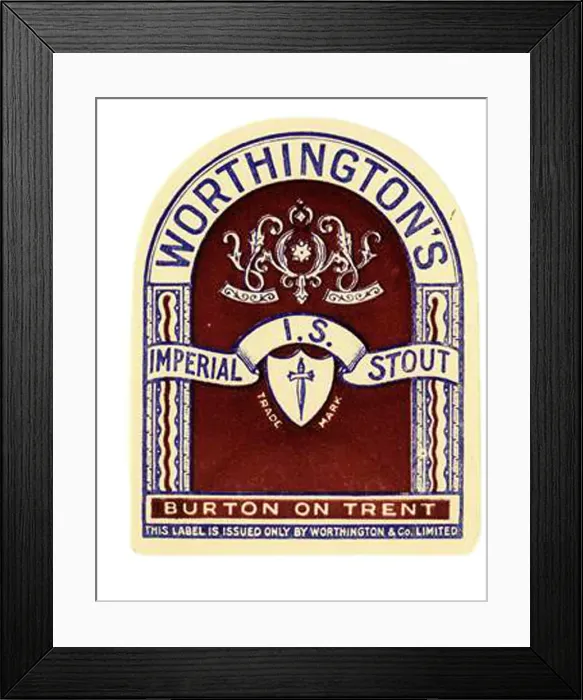 Framed Print : Wothington's Imperial Stout Framed Print : Wothington's Imperial Stout