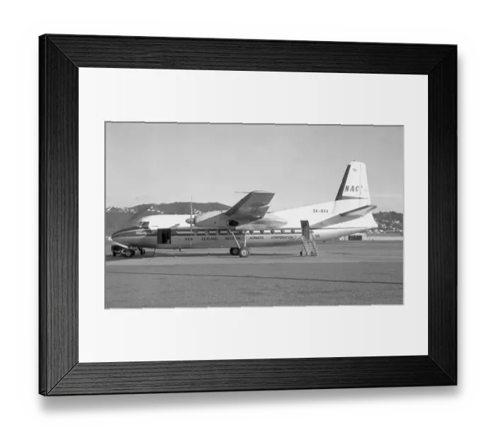 Framed Print : Fokker F27 Friendship ZK-BXA Kouaka