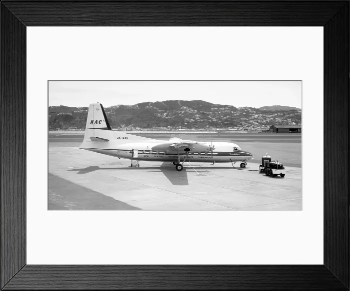 Framed Print : Fokker F27 Friendship ZK-BXC Kerangi Framed Print : Fokker F27 Friendship ZK-BXC Kerangi